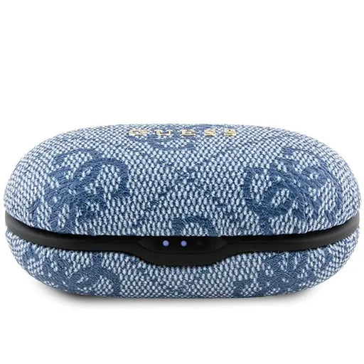 TWS Guess 4G Metal Bluetooth headphones with ENC docking station - blue - Cell phone cases and covers<<<HurtelXML