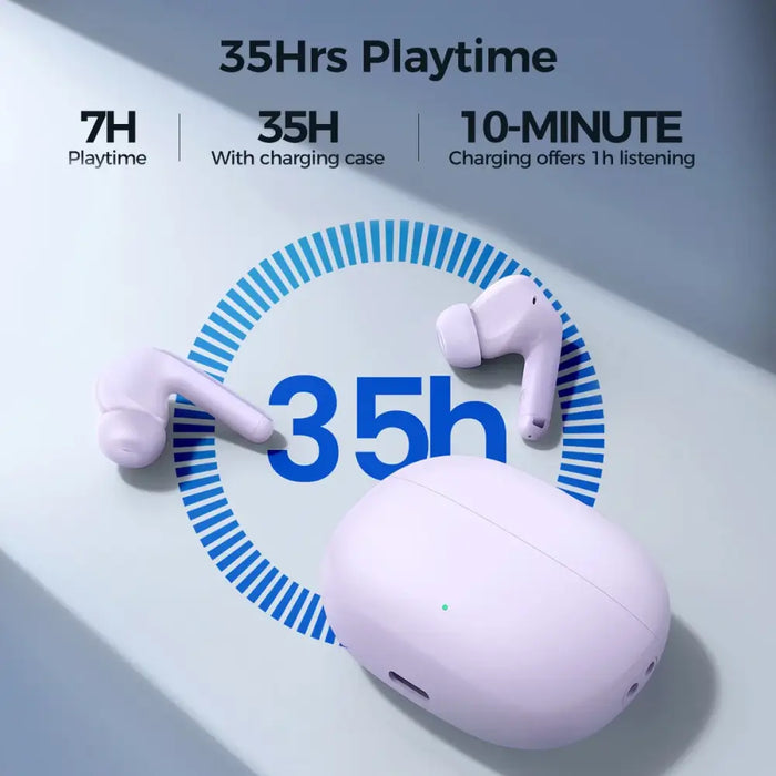 TWS Joyroom Funpods Series JR-FB3 Bluetooth 5.3 wireless headphones - purple - Headphones and speakers<<<HurtelXML