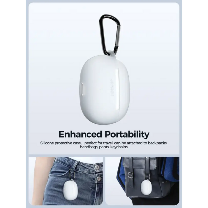 TWS Joyroom Funpods Series JR-FB3 Bluetooth 5.3 wireless headphones - white - Headphones and speakers<<<HurtelXML