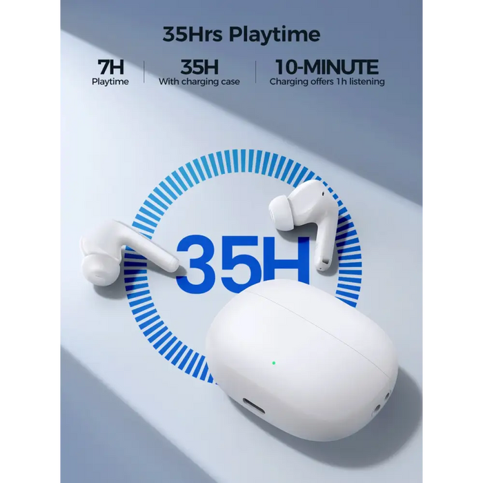 TWS Joyroom Funpods Series JR-FB3 Bluetooth 5.3 wireless headphones - white - Headphones and speakers<<<HurtelXML