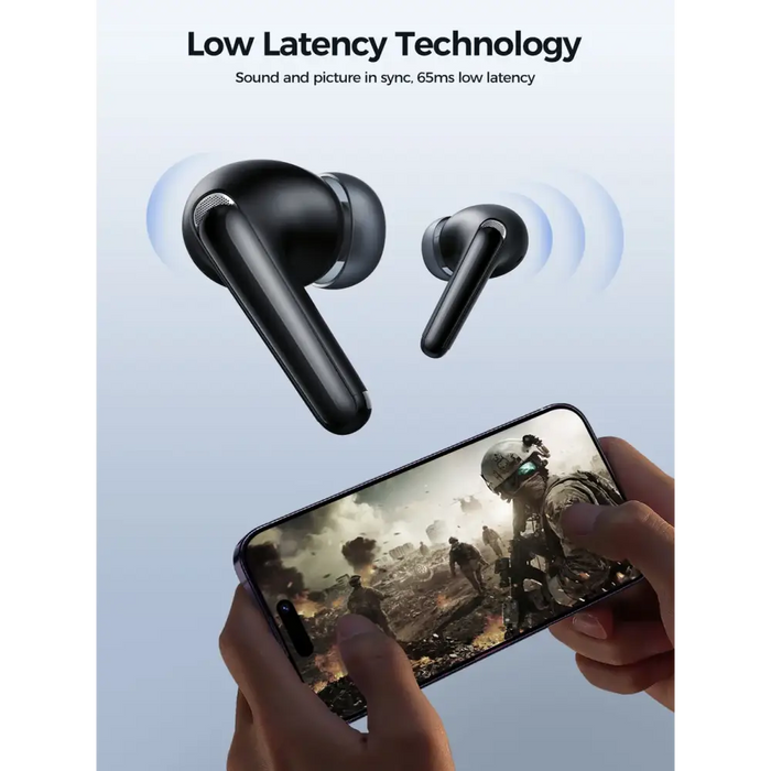 TWS Joyroom Funpods Series JR-FB3 Bluetooth 5.3 wireless headphones - black - Headphones and speakers<<<HurtelXML