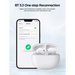 TWS Joyroom Funpods Series JR-FB3 Bluetooth 5.3 wireless headphones - white - Headphones and speakers<<<HurtelXML