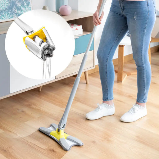 Type X Self-Wringing Microfibre Mop Twop InnovaGoods - Почистване Прахосмукачки И Гладене<<<Дом