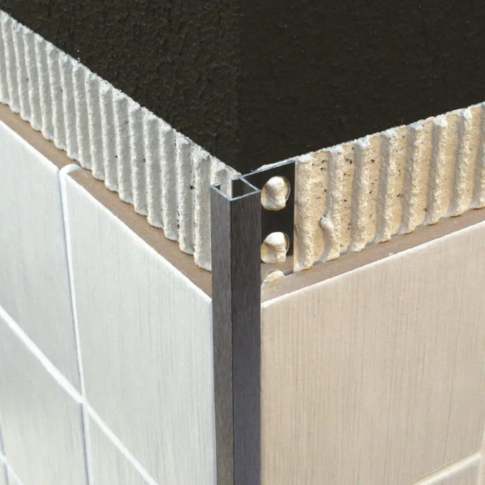 U-SHAPED FINISHING PROFILE GENESIS FOR EXTERNAL CORNER - Профили и аксесоари<<<Плочки и
