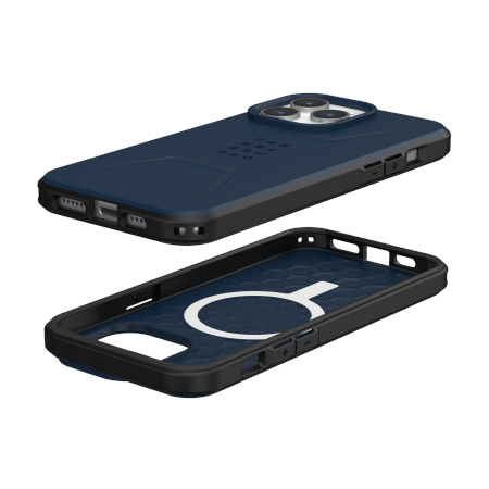 UAG Civilian MagSafe case for iPhone 15 Pro Max - dark blue - Cell phone cases and covers<<<HurtelXML
