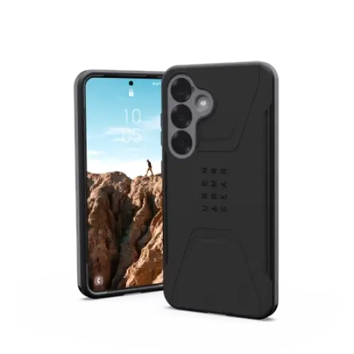 UAG Civilian Pro MagSafe Case for Samsung Galaxy S25 5G - Black - Cell phone cases and covers<<<HurtelXML