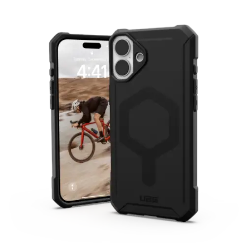 UAG Essential Armor Magsafe iPhone 16 Plus Case - Black - Cell phone cases and covers<<<HurtelXML