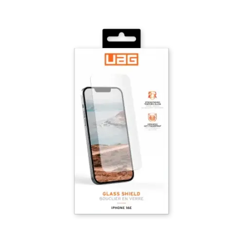 UAG Glass Shield for iPhone 16e - Cell phone tempered glass<<<HurtelXML