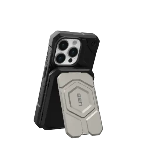 UAG Magnetic Wallet with MagSafe Compatible Stand - Titanium - *Temporary category<<<HurtelXML