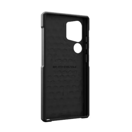 UAG Metropolis LT Magnet case for Samsung Galaxy S24 Ultra with magnetic module - black kevlar - Cell phone cases