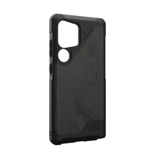 UAG Metropolis LT Magnet Topography Case for Samsung Galaxy S25 Ultra 5G - Black - Cell phone cases
