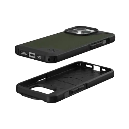 UAG Metropolis LT MagSafe case for iPhone 15 Pro - green Kevlar - Cell phone cases and covers<<<HurtelXML