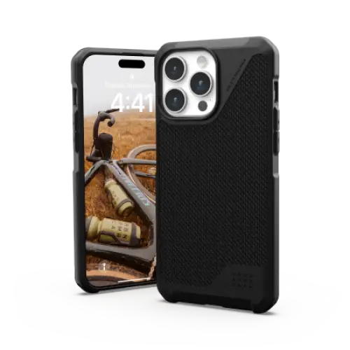 UAG Metropolis LT MagSafe case for iPhone 15 Pro Max - black kevlar - Cell phone cases and covers<<<HurtelXML