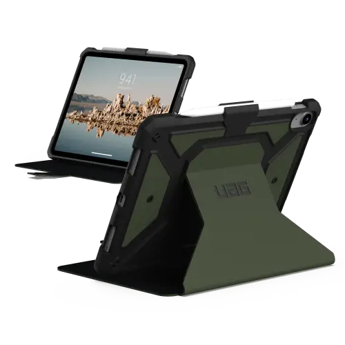 UAG Metropolis SE Case with Apple Pencil Holder for iPad 10.9’’ (10th Gen.) - Olive - Cell phone holders<<<HurtelXML
