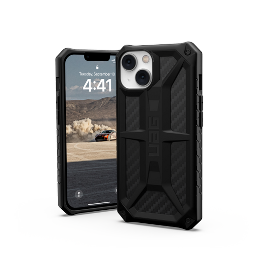 UAG Monarch case for iPhone 14 Plus - black carbon - Cell phone cases and covers<<<HurtelXML