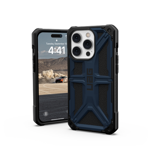 UAG Monarch case for iPhone 14 Pro - blue - Cell phone cases and covers<<<HurtelXML