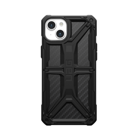 UAG Monarch case for iPhone 15 Plus - black carbon - Cell phone cases and covers<<<HurtelXML