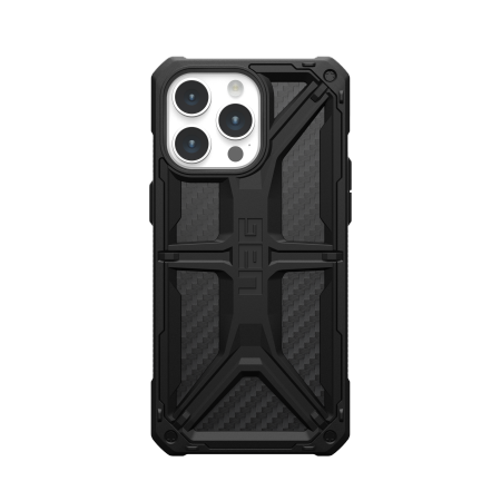 UAG Monarch case for iPhone 15 Pro Max - black carbon - Cell phone cases and covers<<<HurtelXML