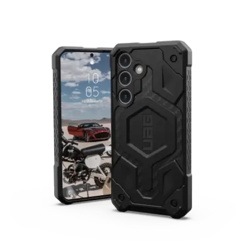 UAG Monarch case for Samsung Galaxy S24 - carbon black - Cell phone cases and covers<<<HurtelXML