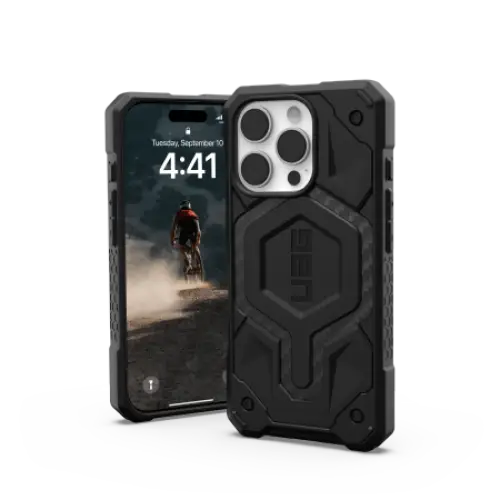 UAG Monarch iPhone 16 Pro Case - Black - Cell phone cases and covers<<<HurtelXML