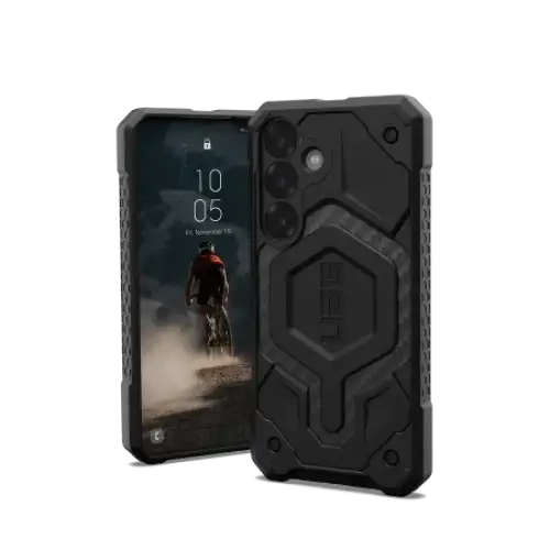 UAG Monarch MagSafe Case for Samsung Galaxy S25 5G - Carbon Black - Cell phone cases and covers<<<HurtelXML