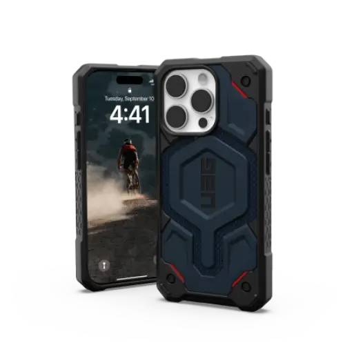 UAG Monarch Pro Case with MagSafe for iPhone 16 Pro - Blue - Cell phone cases and covers<<<HurtelXML
