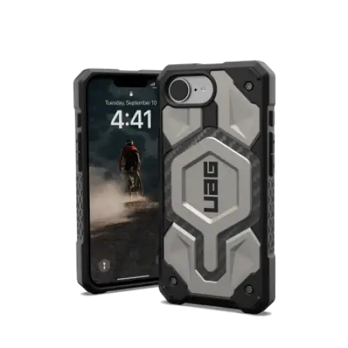 UAG Monarch Pro MagSafe case for iPhone 16e - titanium - Cell phone cases and covers<<<HurtelXML