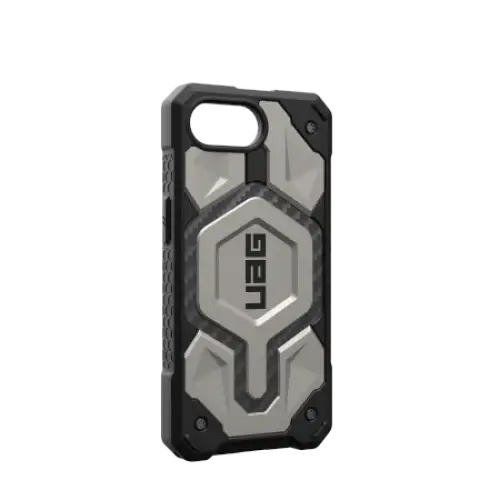 UAG Monarch Pro MagSafe case for iPhone 16e - titanium - Cell phone cases and covers<<<HurtelXML