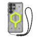 UAG Pathfinder Clear Magnet Bundle Magnetic Case and Wrist Strap for Samsung Galaxy S25 Ultra 5G - Neon Gray - Other