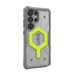 UAG Pathfinder Clear Magnet Bundle Magnetic Case and Wrist Strap for Samsung Galaxy S25 Ultra 5G - Neon Gray - Other