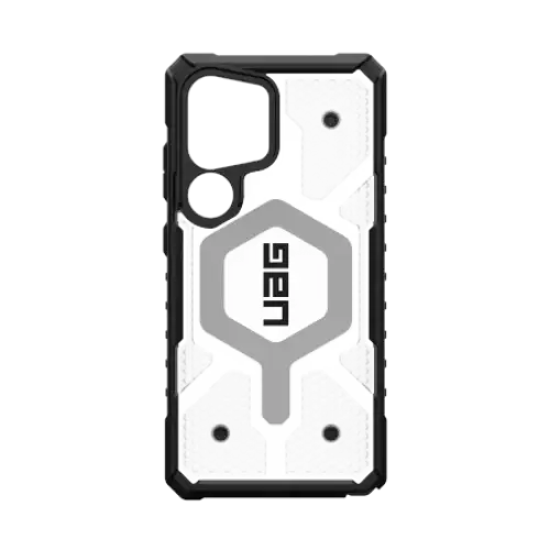 UAG Pathfinder Clear Magnet MagSafe Case for Samsung Galaxy S25 Ultr 5G - Clear-Gray - Cell phone cases