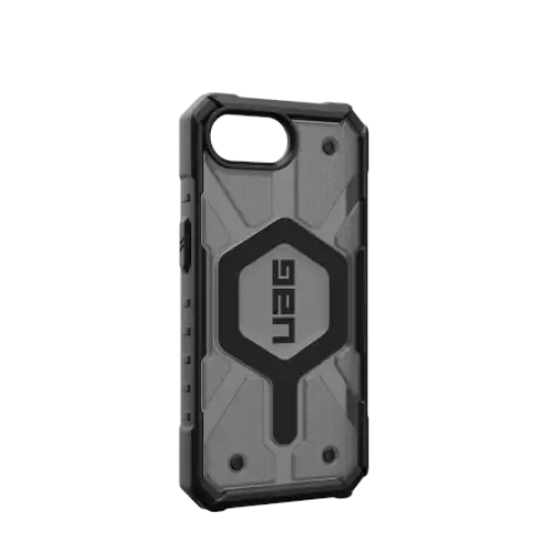 UAG Pathfinder Clear MagSafe iPhone 16e Case - Gray/Black - Cell phone cases and covers<<<HurtelXML