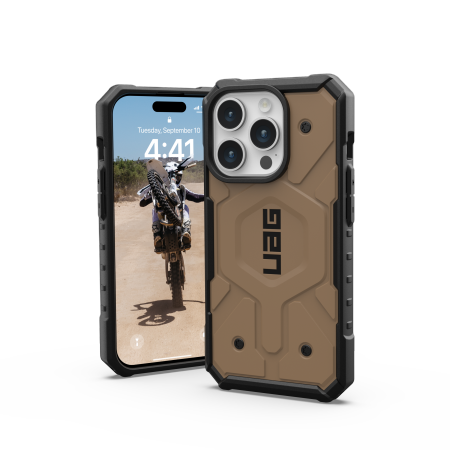 UAG Pathfinder MagSafe case for iPhone 15 Pro - brown - Cell phone cases and covers<<<HurtelXML