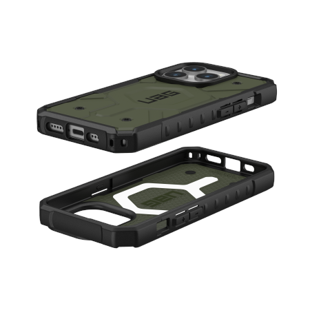 UAG Pathfinder MagSafe case for iPhone 15 Pro - green - Cell phone cases and covers<<<HurtelXML