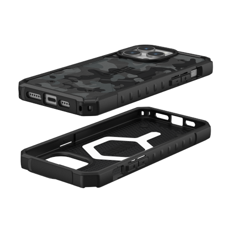UAG Pathfinder MagSafe case for iPhone 15 Pro Max - black camouflage - Cell phone cases and covers<<<HurtelXML