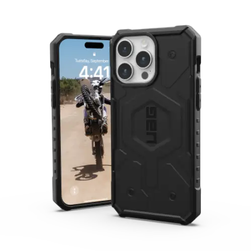UAG Pathfinder MagSafe case for iPhone 15 Pro Max - black - Cell phone cases and covers<<<HurtelXML