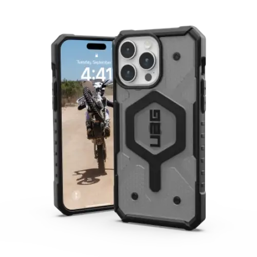 UAG Pathfinder MagSafe case for iPhone 15 Pro Max - gray - Cell phone cases and covers<<<HurtelXML