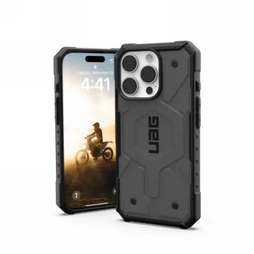 UAG Pathfinder Magsafe case for iPhone 16 Pro - silver - Cell phone cases and covers<<<HurtelXML