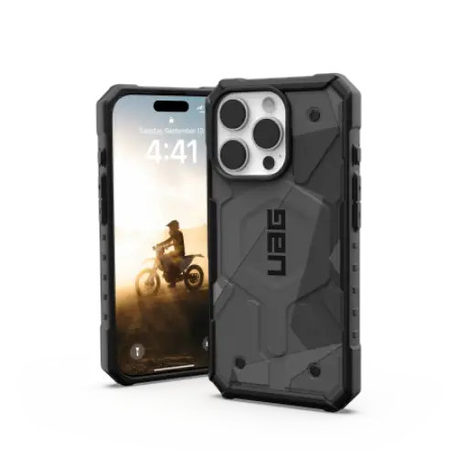 UAG Pathfinder SE Magsafe iPhone 16 Pro Case - Gray - Cell phone cases and covers<<<HurtelXML