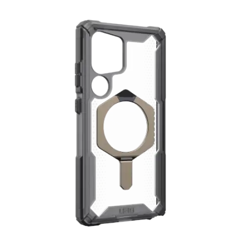 UAG Plasma XTE Magnet Case with Magnetic Module for Samsung Galaxy S25 Ultra 5G - Transparent Gray - Cell phone cases