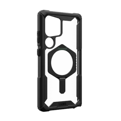 UAG Plasma XTE Magnet Case with Magnetic Module for Samsung Galaxy S25 Ultra 5G - Transparent Black - Cell phone cases