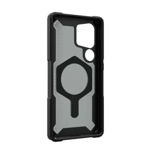 UAG Plasma XTE Magnet MagSafe Case for Samsung Galaxy S25 Ultra 5G - Black/Orange - Cell phone cases