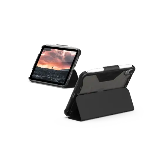 UAG Plyo Folio Case with Apple Pencil Holder for iPad mini 6 / 7 - Black - Cell phone holders<<<HurtelXML