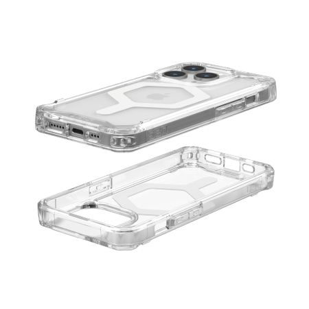 UAG Plyo MagSafe case for iPhone 15 Pro - transparent and white - Cell phone cases and covers<<<HurtelXML