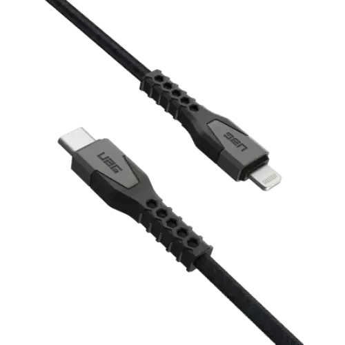 UAG Rugged Cable USB-C 30W 1.5m - Gray - *Temporary category<<<HurtelXML