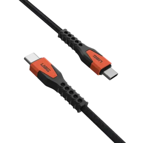 UAG Rugged Cable USB-C 60W 1.5m - Orange - *Temporary category<<<HurtelXML