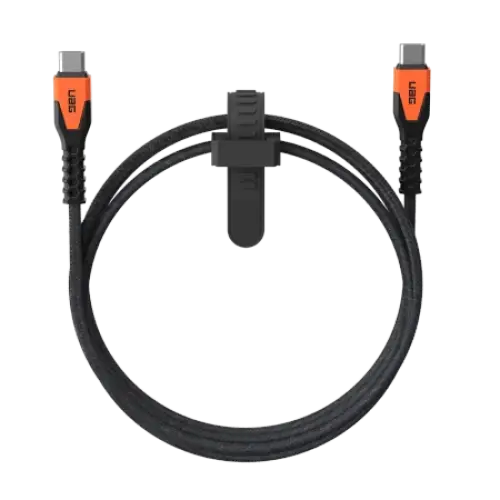UAG Rugged Cable USB-C 60W 1.5m - Orange - *Temporary category<<<HurtelXML
