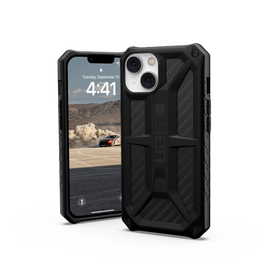 UAG Monarch case for iPhone 14 Plus - black carbon