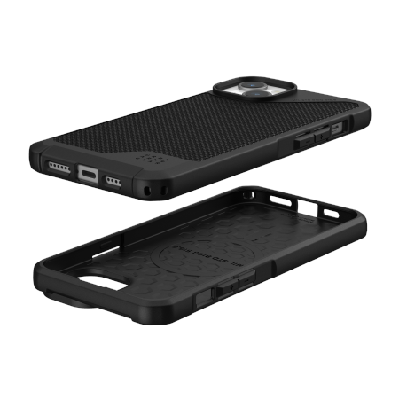 UAG Metropolis LT MagSafe case for iPhone 15 Plus - black kevlar