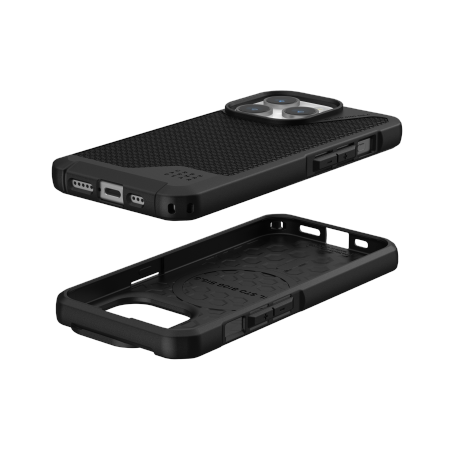 UAG Metropolis LT MagSafe case for iPhone 15 Pro - black kevlar